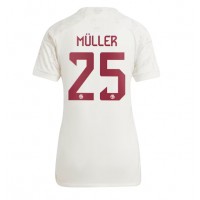 Dámy Fotbalový dres Bayern Munich Thomas Muller #25 2023-24 Třetí Krátký Rukáv